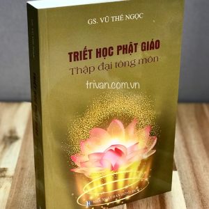 Sách mới - TRIẾT HỌC PHẬT GIÁO: THẬP ĐẠI TÔNG MÔN (Gs. Vũ Thế Ngọc)